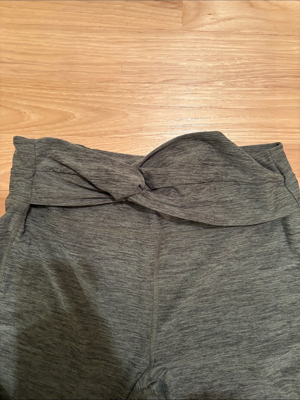 Sincerely Jules Kids Gray Flare Leggings - Picture 3 of 4
